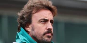 Aston Martin Fernando Alonso Silverstone