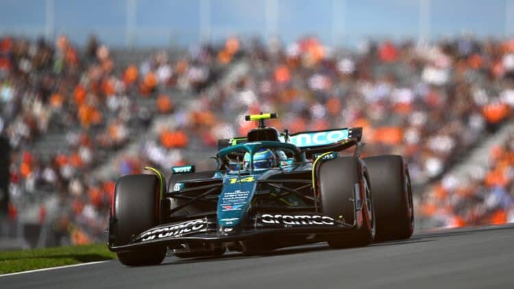 Fernando Alonso Aston Martin Gran Premio Países Bajos