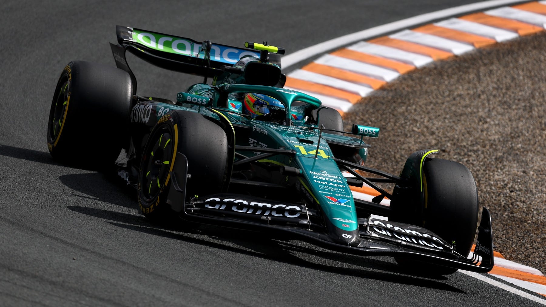 Fernando Alonso Aston Martin Gran Premio Países Bajos