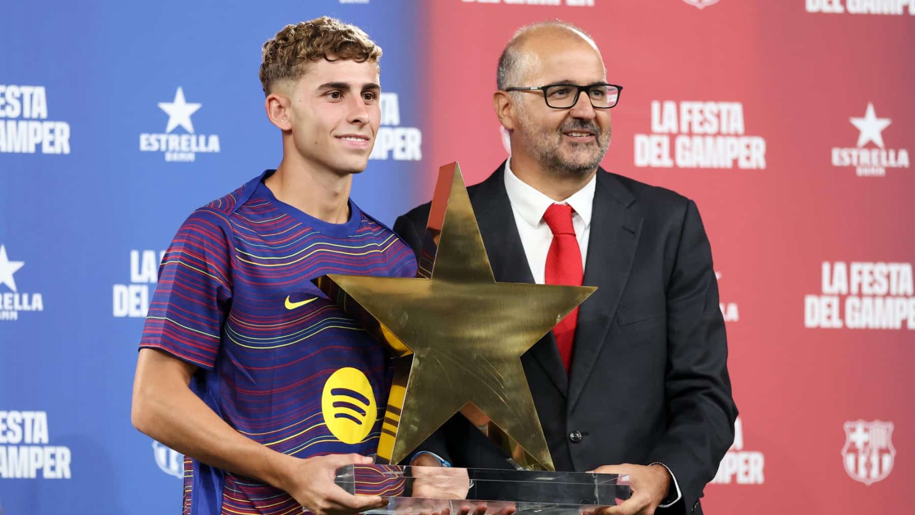 Fermín, MVP en el Trofeo Joan Gamper.