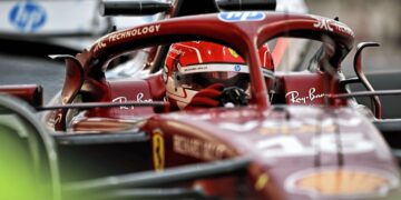 Leclerc apaga Ferrari