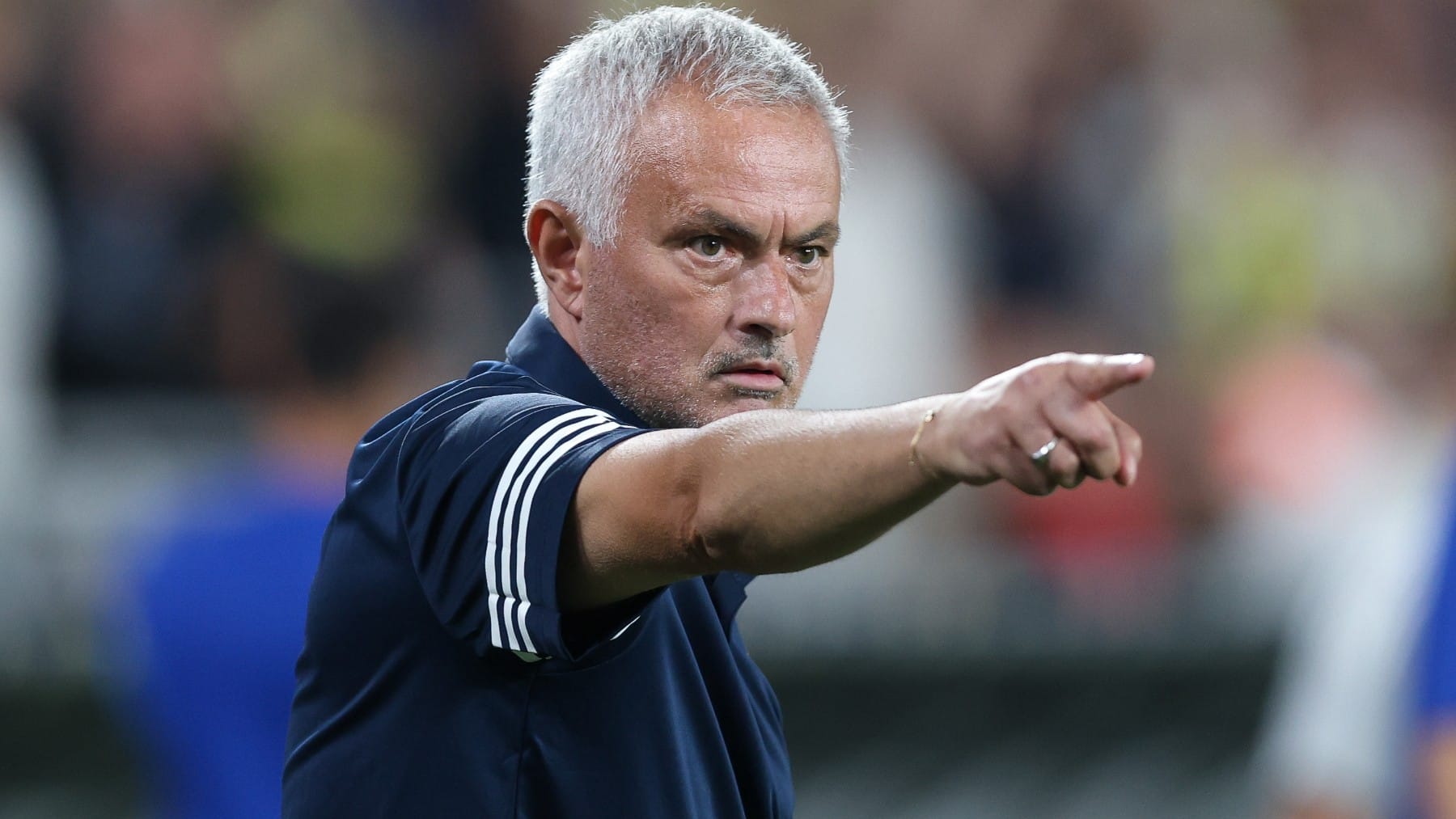 Mourinho, durante un partido.