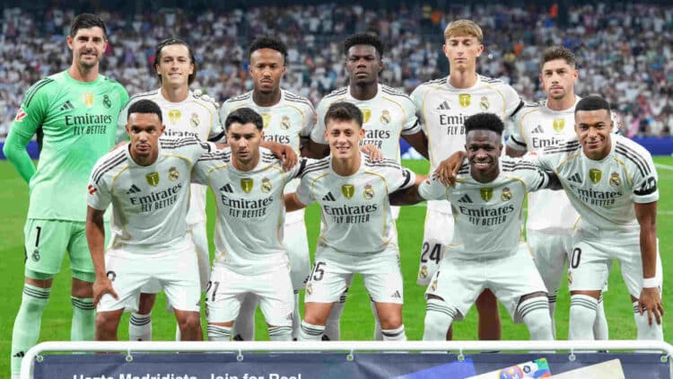 Alineación Real Madrid Oviedo