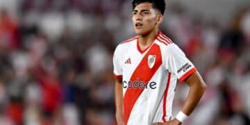 Ian Subiabre, futbolista de River Plate.