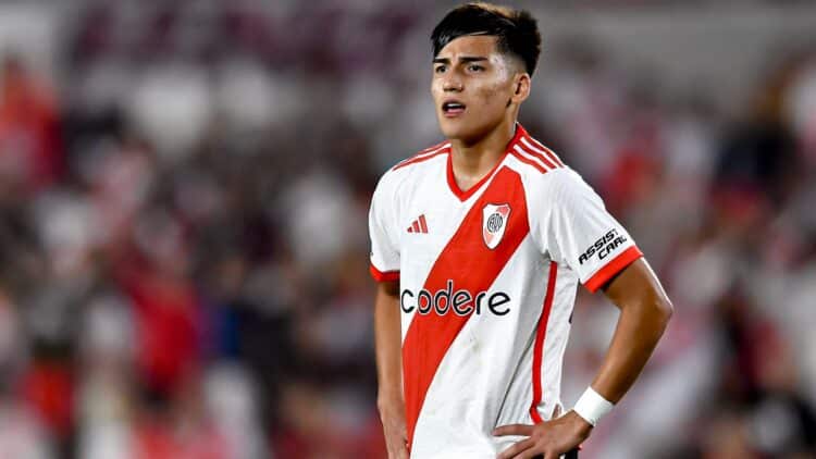 Ian Subiabre, futbolista de River Plate.