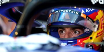 Sainz durante la clasificación de los Países Bajos este sábado en Zandvoort