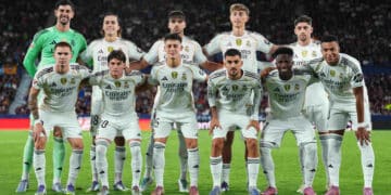 Alineación Real Madrid Atlético de Madrid