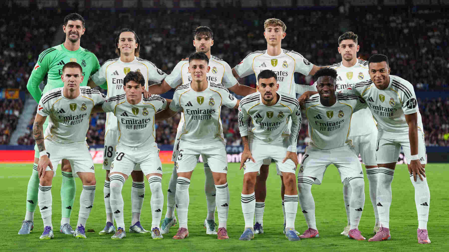 Alineación Real Madrid Atlético de Madrid