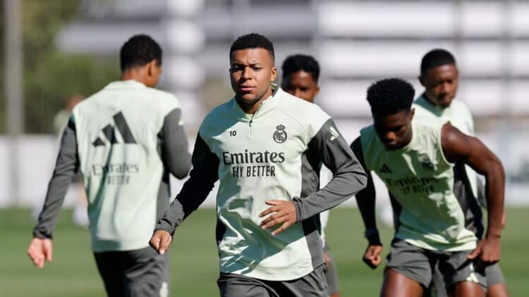 Entrenamiento Real Madrid