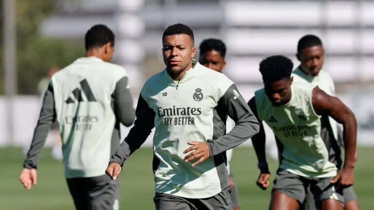 Entrenamiento Real Madrid