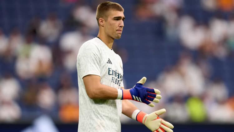 Fran González Madrid sustituto courtois lunin