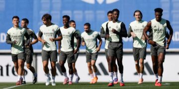Real Madrid entrenamiento