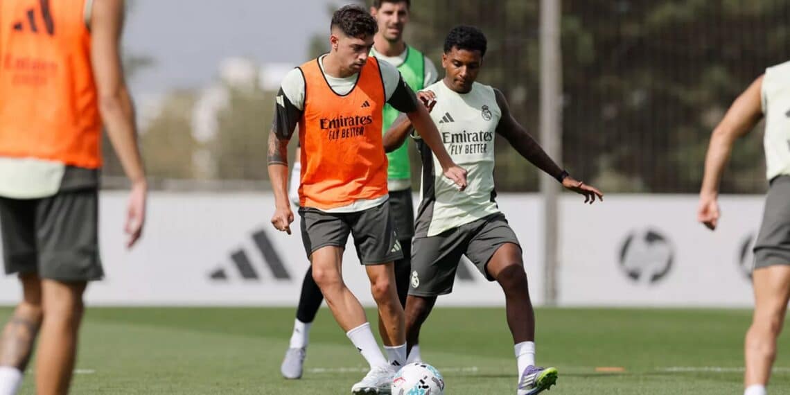 Real Madrid entrenamiento