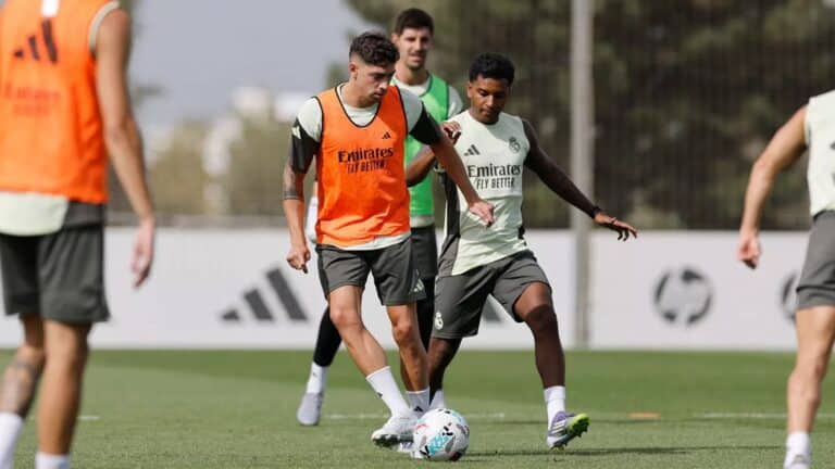 Real Madrid entrenamiento