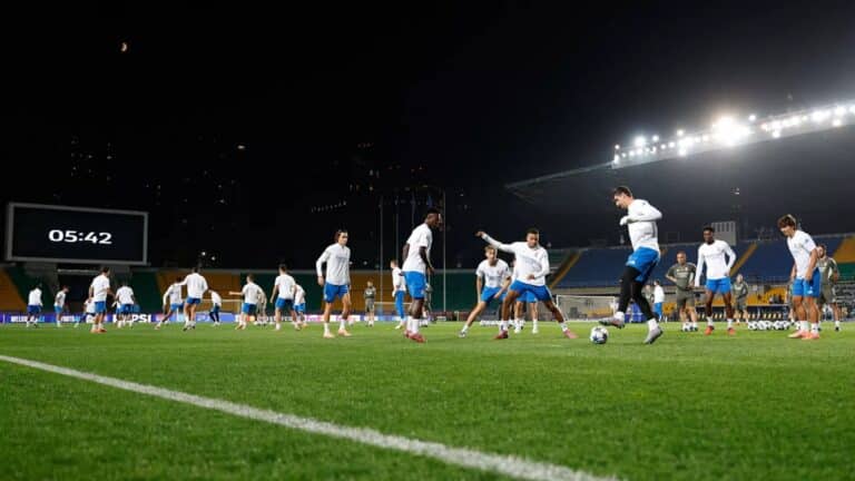 Real Madrid entrenamiento