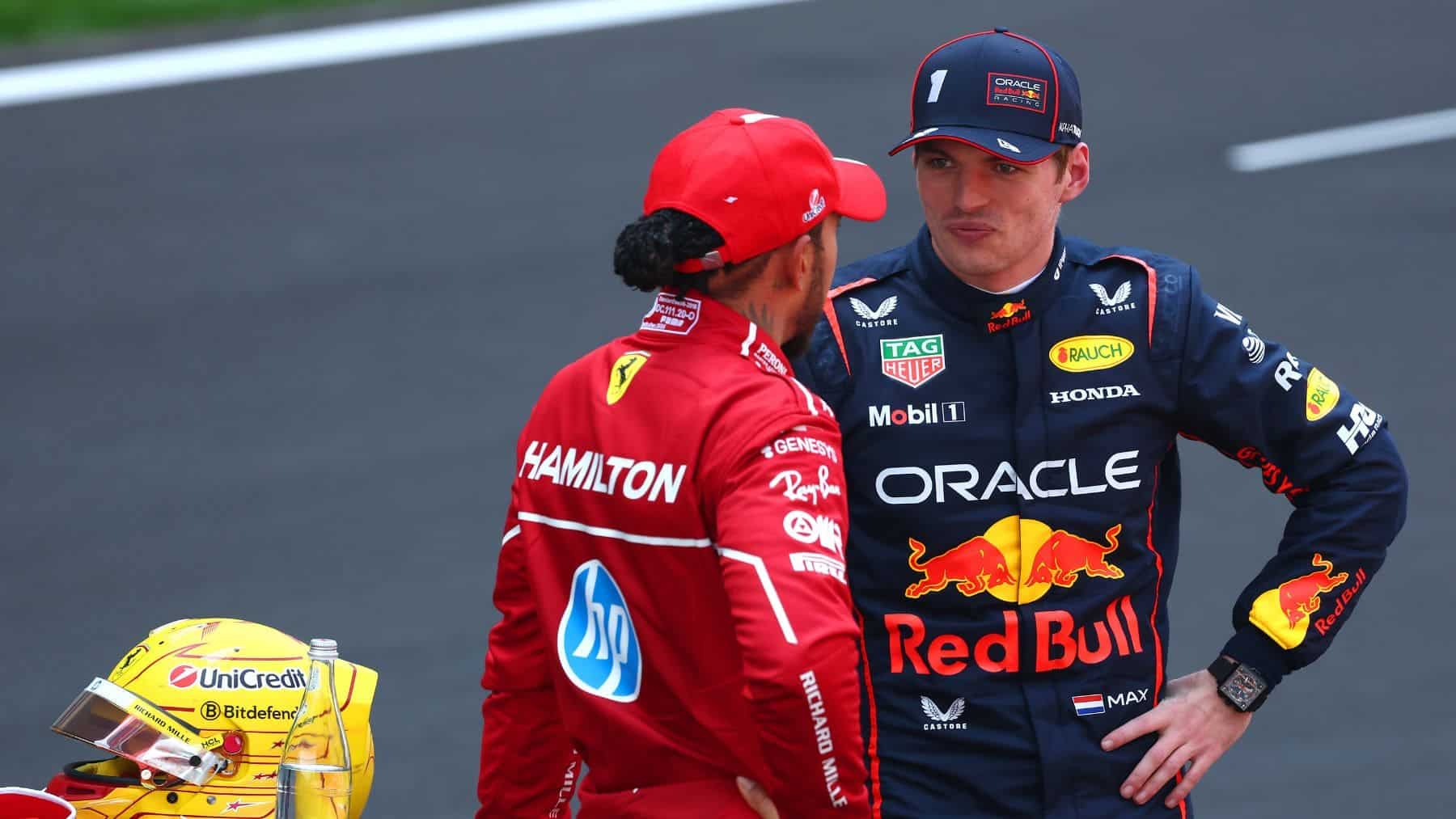 Verstappen Hamilton
