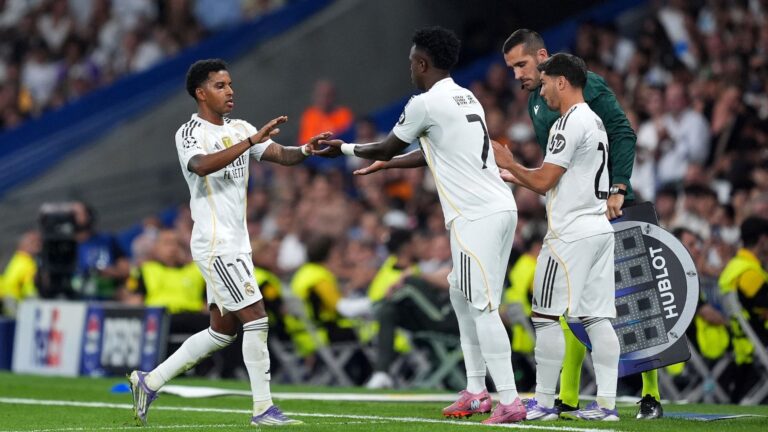 Vinicius Rodrygo presión