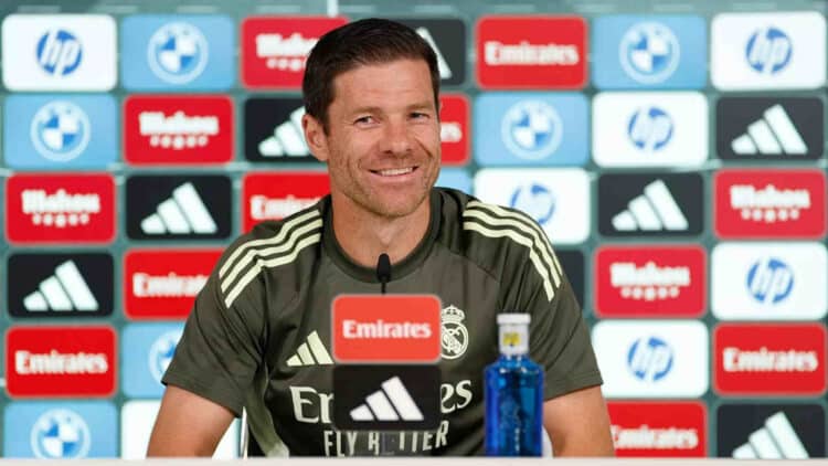 Xabi Alonso Rueda de Prensa Real Madrid