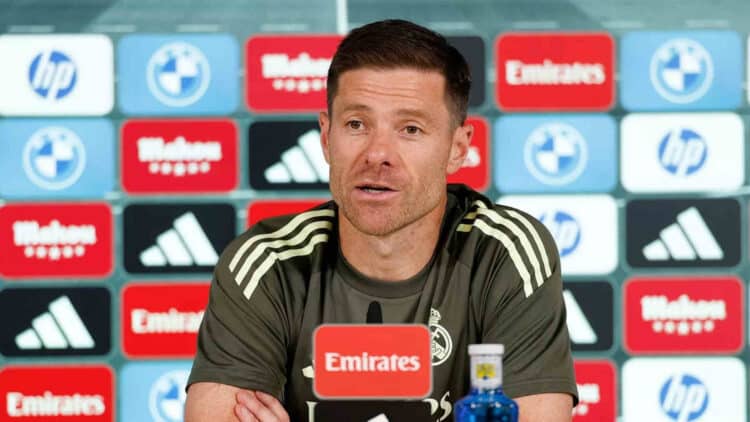 Xabi Alonso rueda de prensa Real Madrid Levante