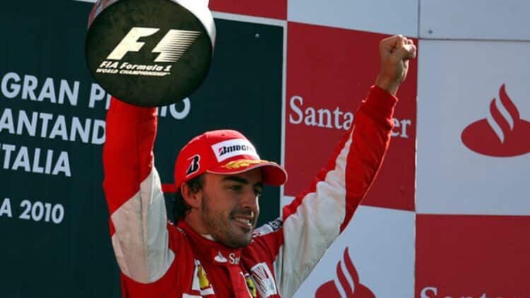 alonso monza 2010 eterno ferrari
