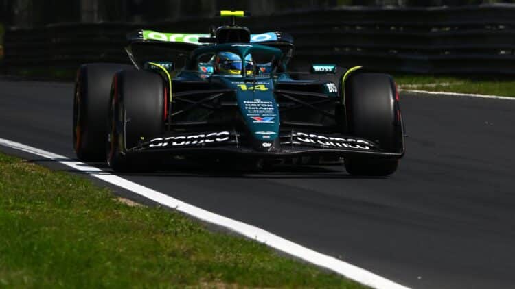 Alonso suspensión Monza