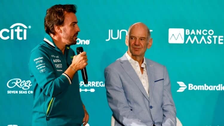 Adrian Newey Fernando Alonso Aston Martin 2026