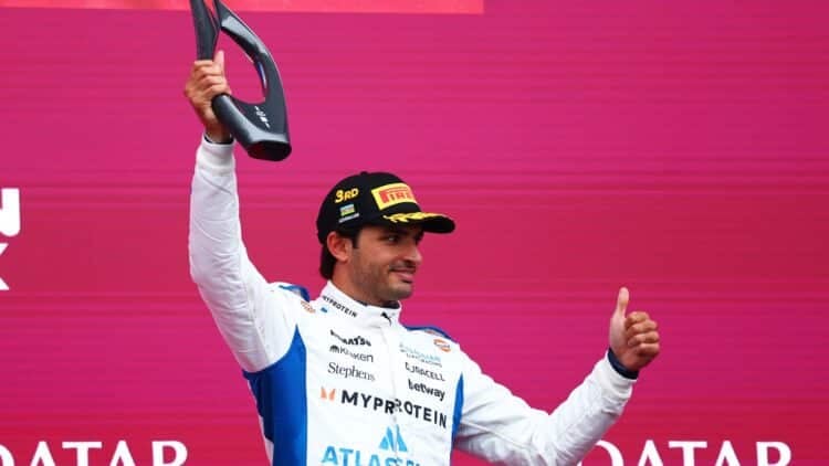 Bakú premia insistencia Carlos Sainz
