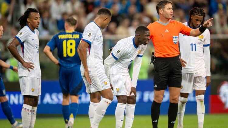 Dembélé, lesionado con Francia.