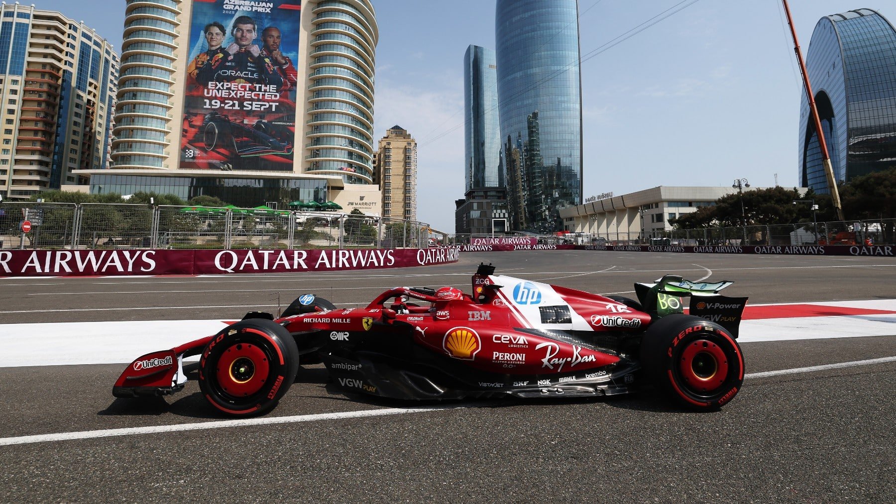 Libres 2 Gran Premio Azerbaiyán.
