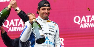 Sainz podio Williams