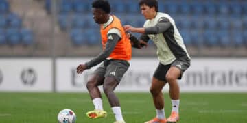 Vinicius perdón Xabi Alonso entrenamiento real madrid
