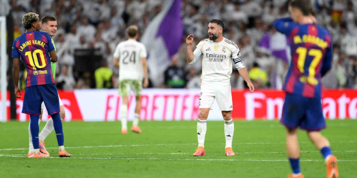 Carvajal Real Madrid Barcelona Clásico