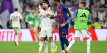 Carvajal Real Madrid BArcelona Clásico Lamine Yamal
