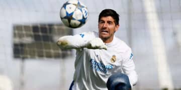 Courtois Real Madrid