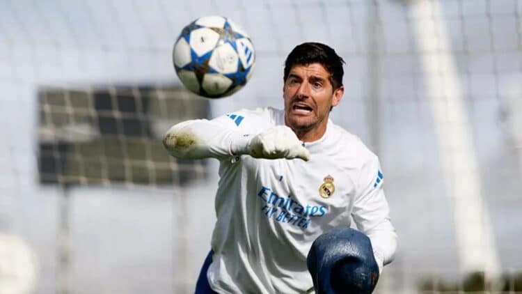Courtois Real Madrid