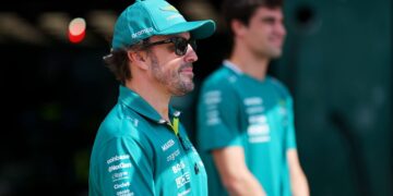 Fernando Alonso AMR25 EEUU