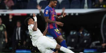 Militao Real Madrid Barcelona Clásico