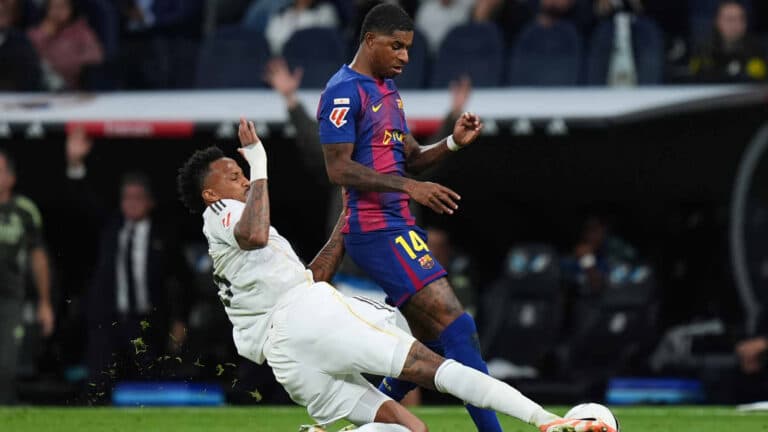 Militao Real Madrid Barcelona Clásico