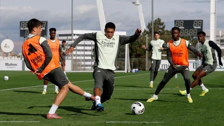 Real Madrid entrenamiento