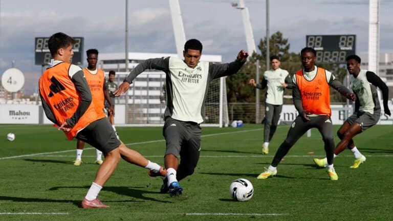 Real Madrid entrenamiento