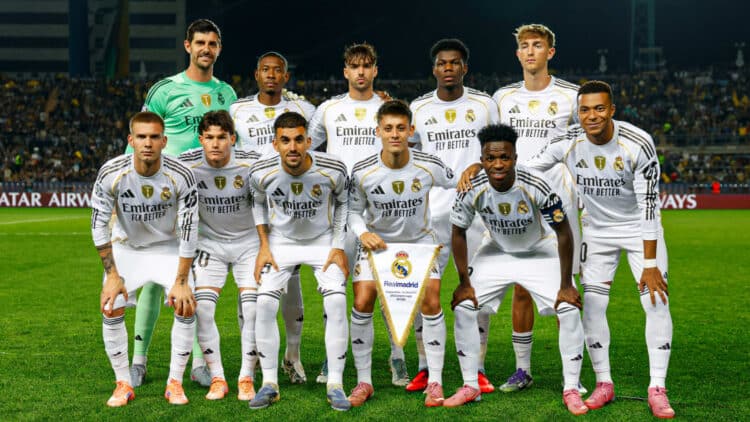 Once Alineación Oficial Real Madrid Villarreal