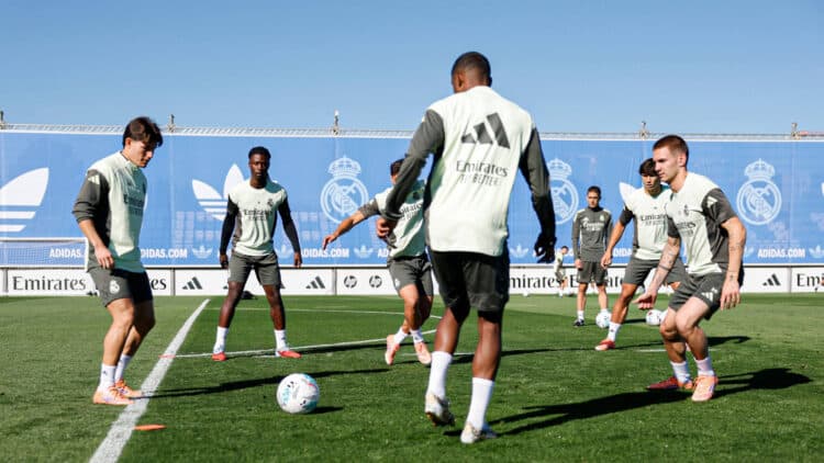 Real Madrid entrenamientos Villarreal