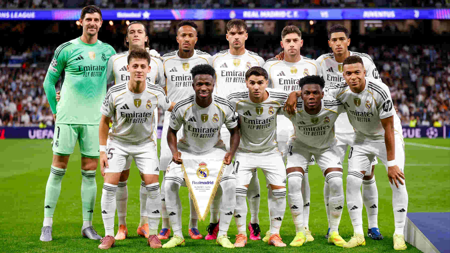 alineación oficial real madrid barcelona clásico