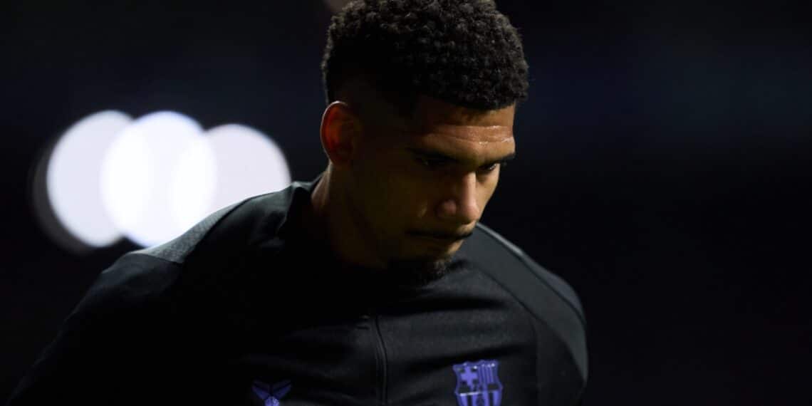 Ronald Araújo, futbolista del Barcelona.