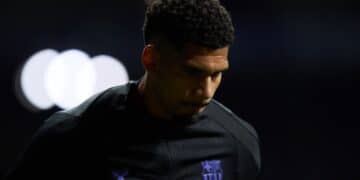 Ronald Araújo, futbolista del Barcelona.