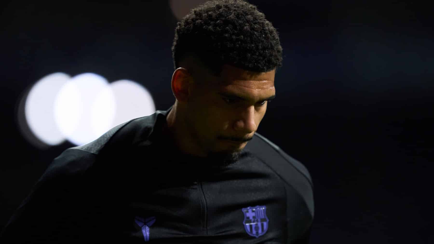 Ronald Araújo, futbolista del Barcelona.