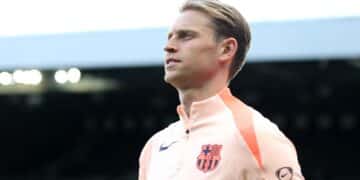 Frenkie de Jong, jugador del Barcelona.