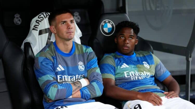 Endrick y Franco Mastantuono