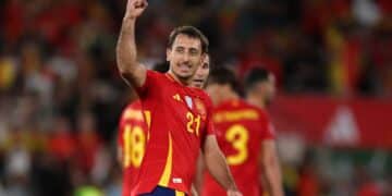 Alineación de España ante Bulgaria en la clasificación para el Mundial 2026