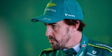 Fernando Alonso Gran Premio México Aston Martin